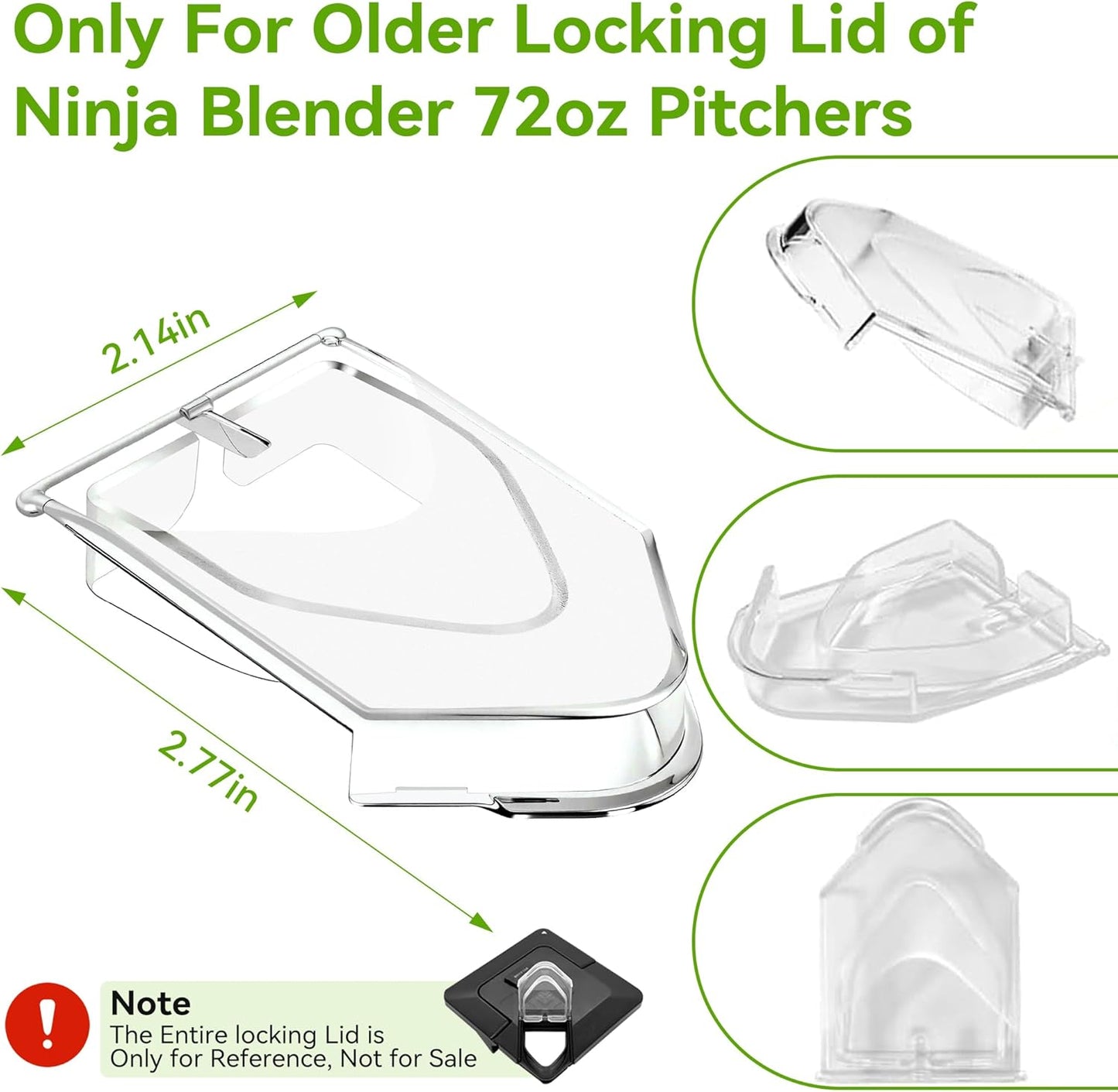 Tapa repuesto para jarra Ninja 72oz BL500 BL660 BL700