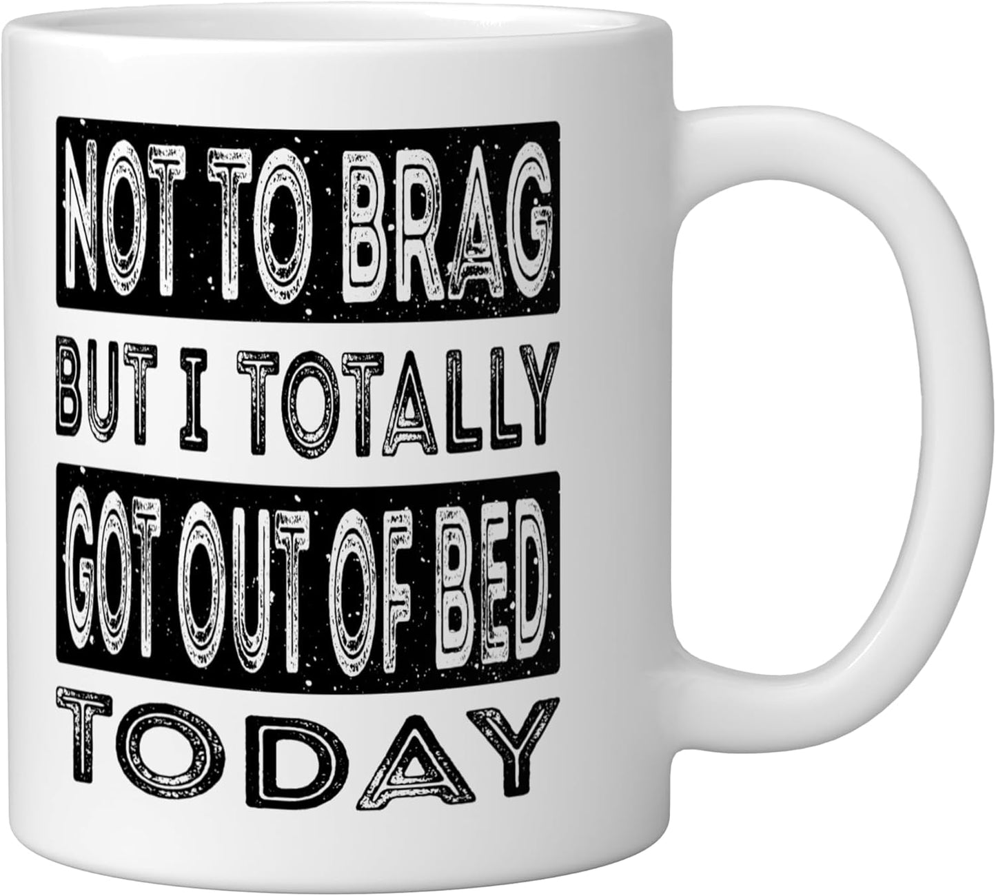Taza vintage de cerámica blanca para desayunar
