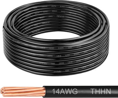Cable eléctrico cobre trenzado OFC 14AWG 25pies 600V
