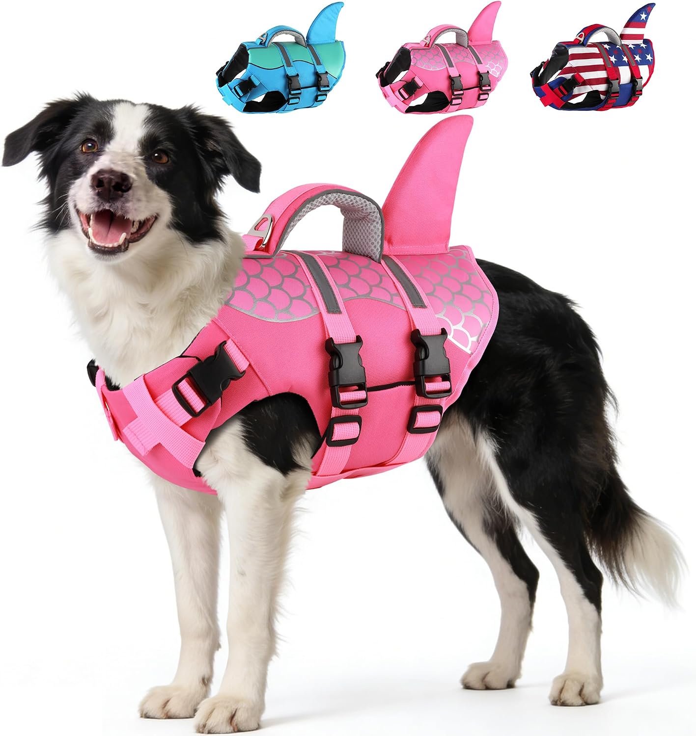 Chaleco salvavidas perro neopreno asa ajustable