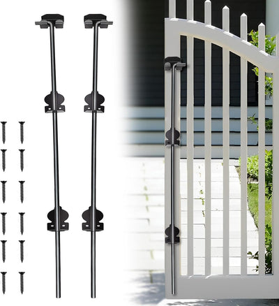 Barra caída 36pulg puerta doble acero galvanizado