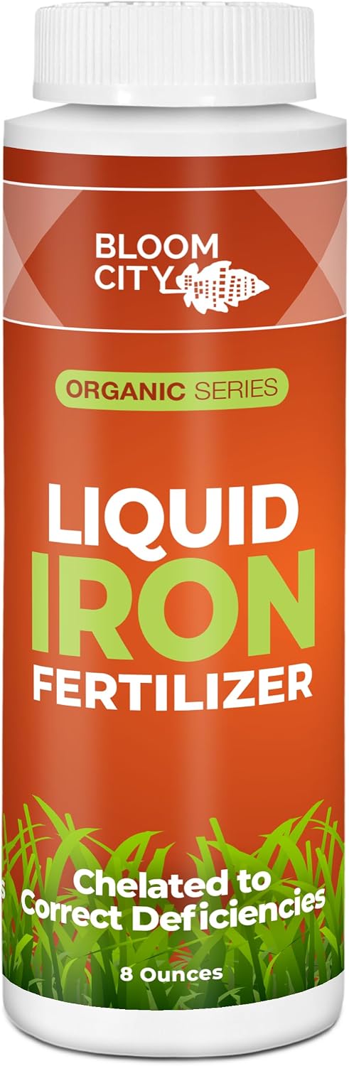 Hierro líquido quelado para césped y plantas 8oz