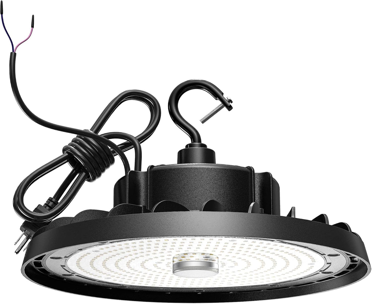 Luz LED alta bahía 240W 5000K 0-10V dimmable 5pies cable US