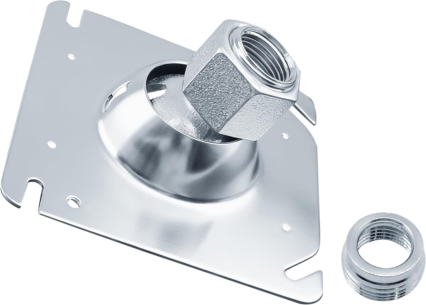 Cubierta cuadrada giratoria 4pulg para luces techos