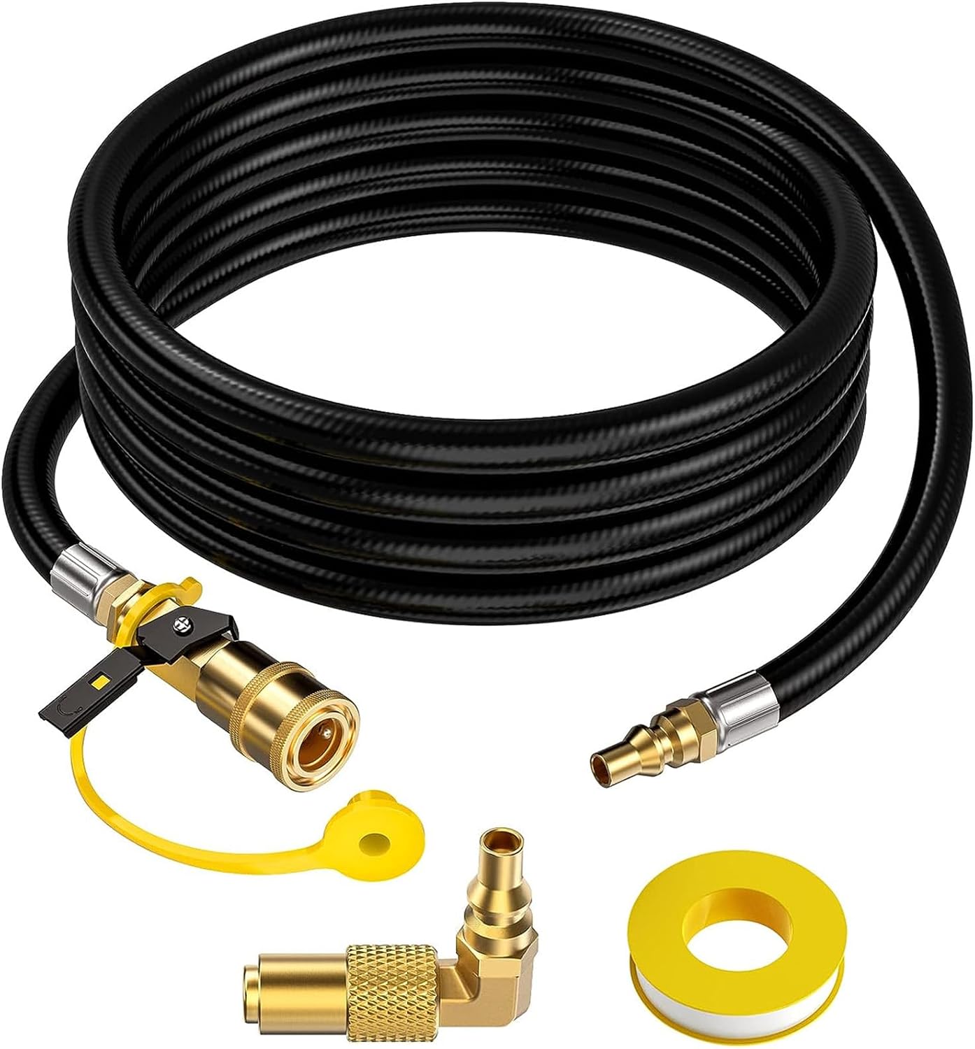Manguera propano RV 12ft con adaptador Blackstone 17-22pulg