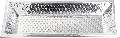 Bandeja Servir Acero Inox Panal Espejo 23.25x15pulg