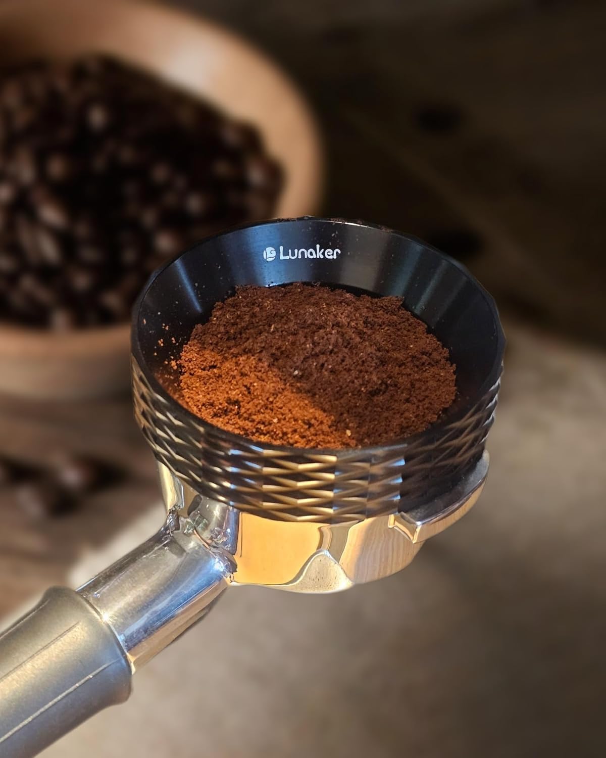 Embudo dosificador magnético espresso 2.283pulg
