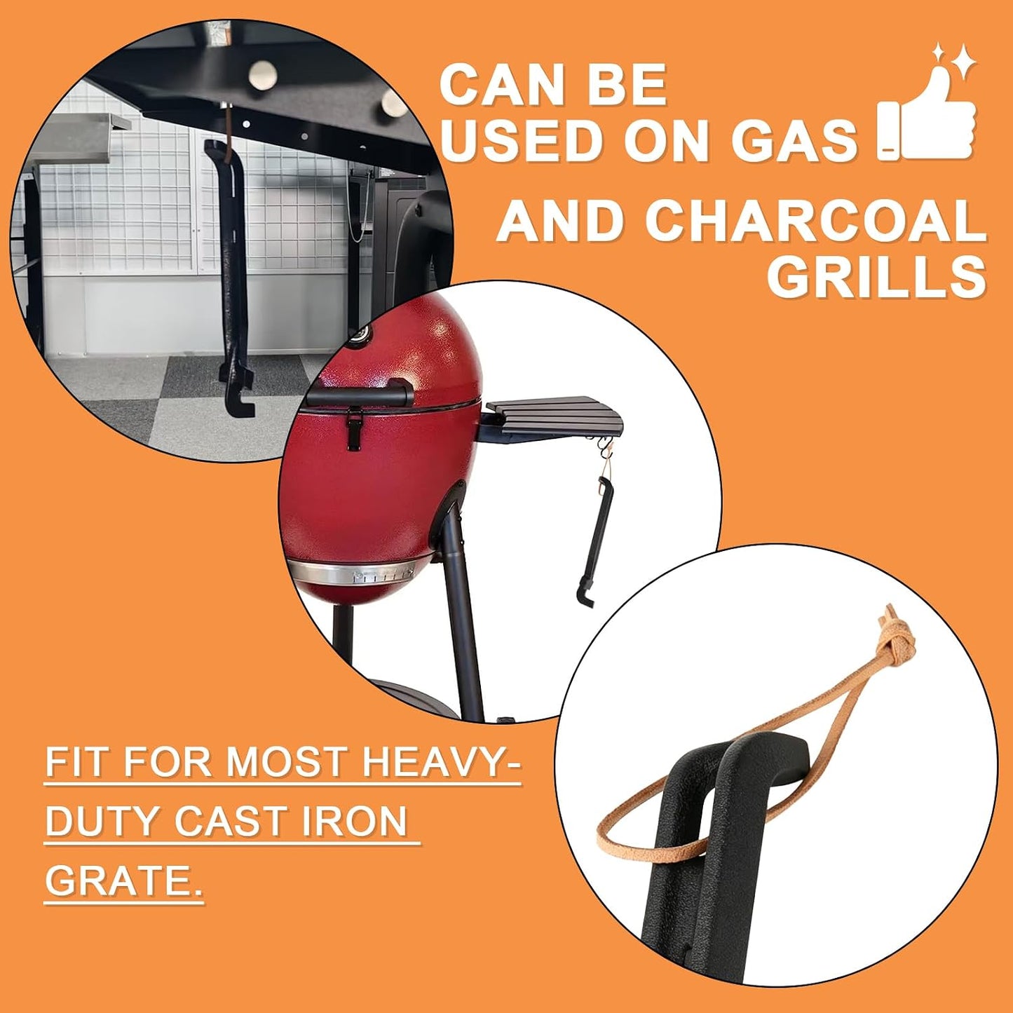 Repuesto elevador parrilla universales Big Green Egg Weber