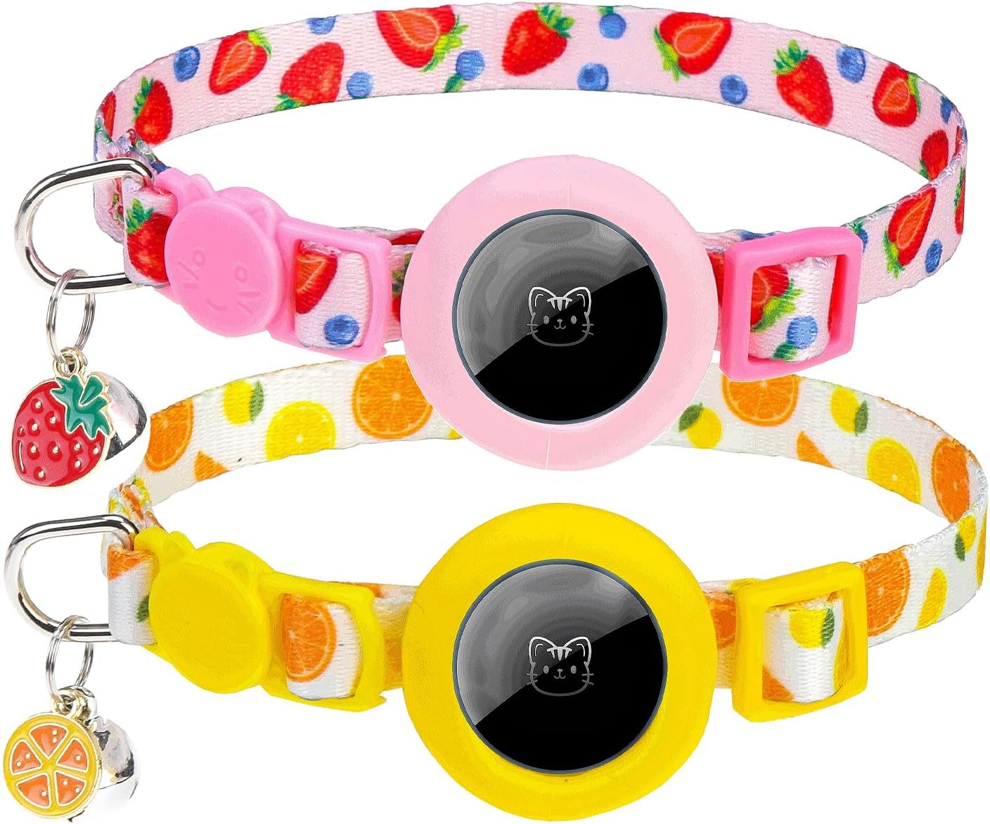 Collar Airtag para gato ajustable 7.9-11.8 con campana