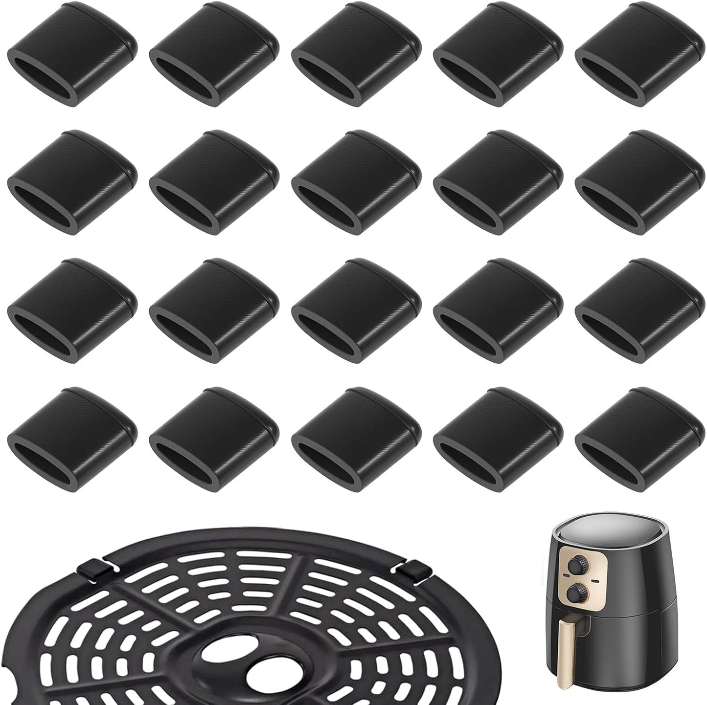 Protectores de goma para freidora de aire Thinp 20