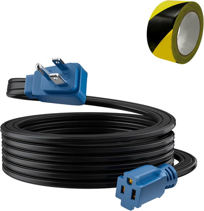 Cable extensión electrodomésticos 6ft 12AWG SPT-3 15A azul