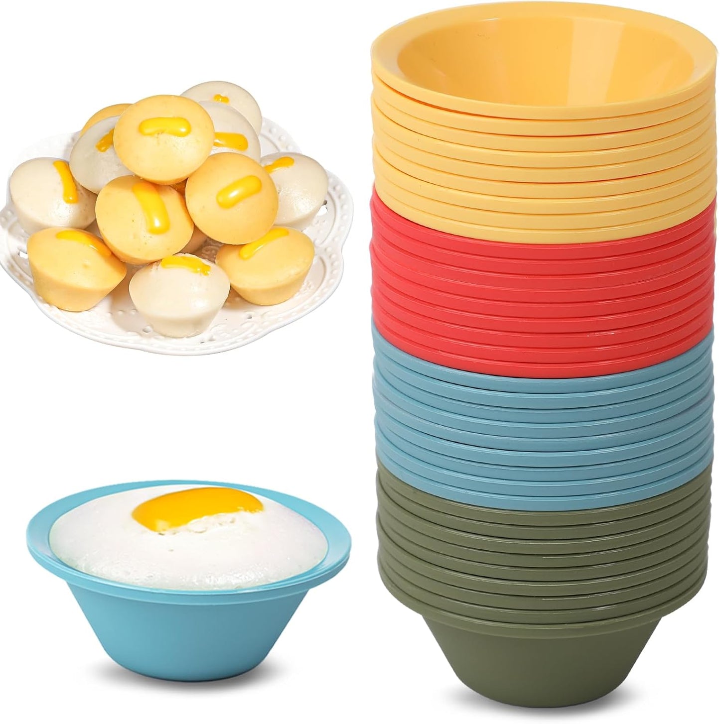 Moldes de silicona para kutsinta Webake 36 piezas reutilizables sin BPA