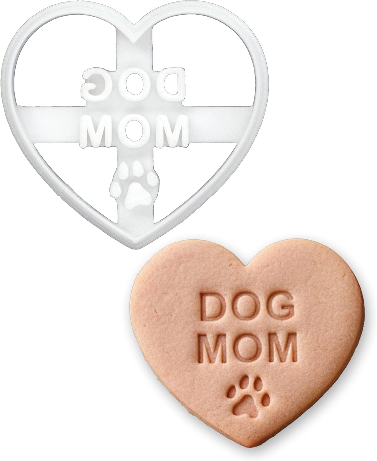 Cortador de galletas en forma de corazones para perros BAKERLOGY