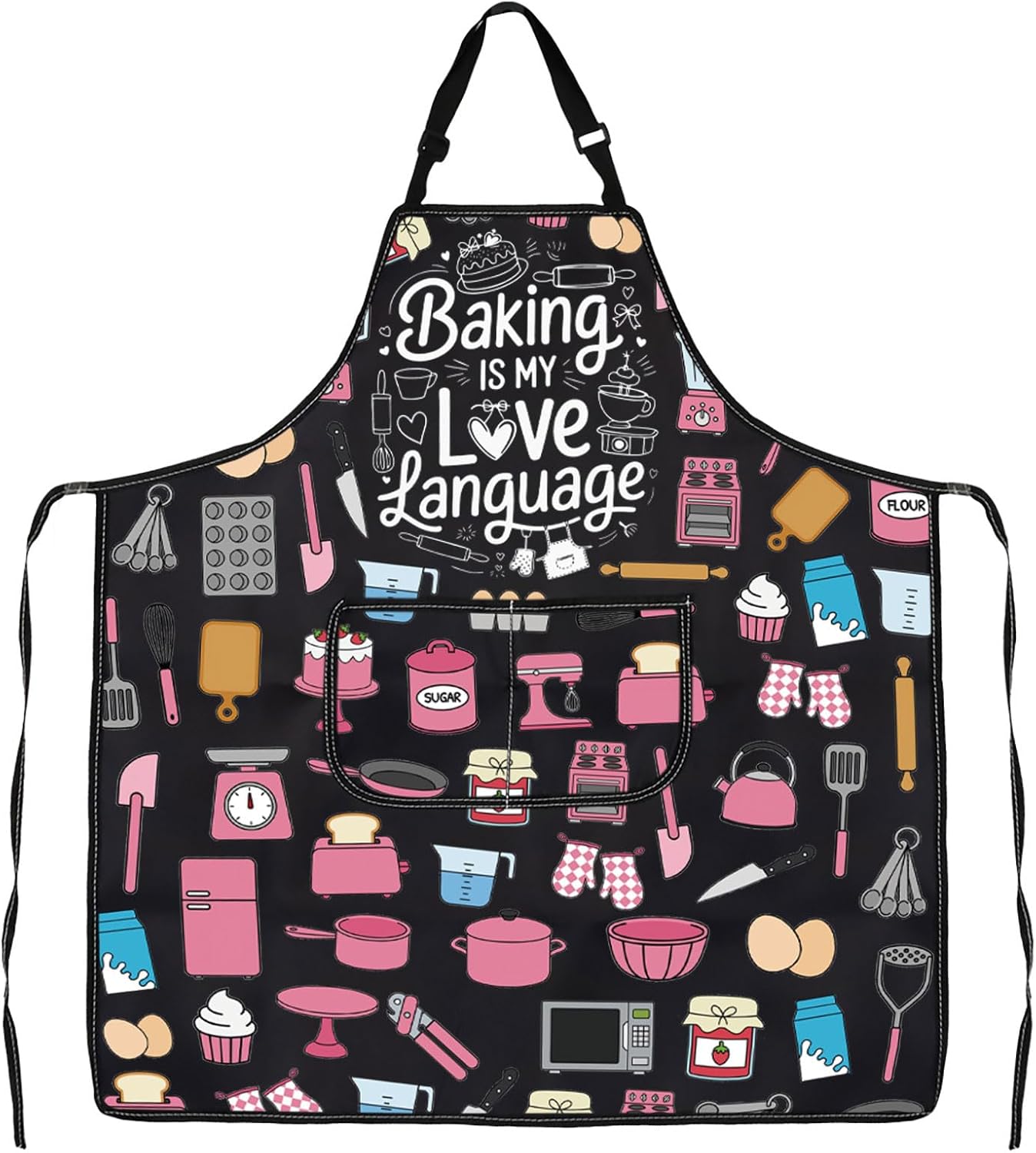 Delantales para hornear con bolsillos In My Baking Era