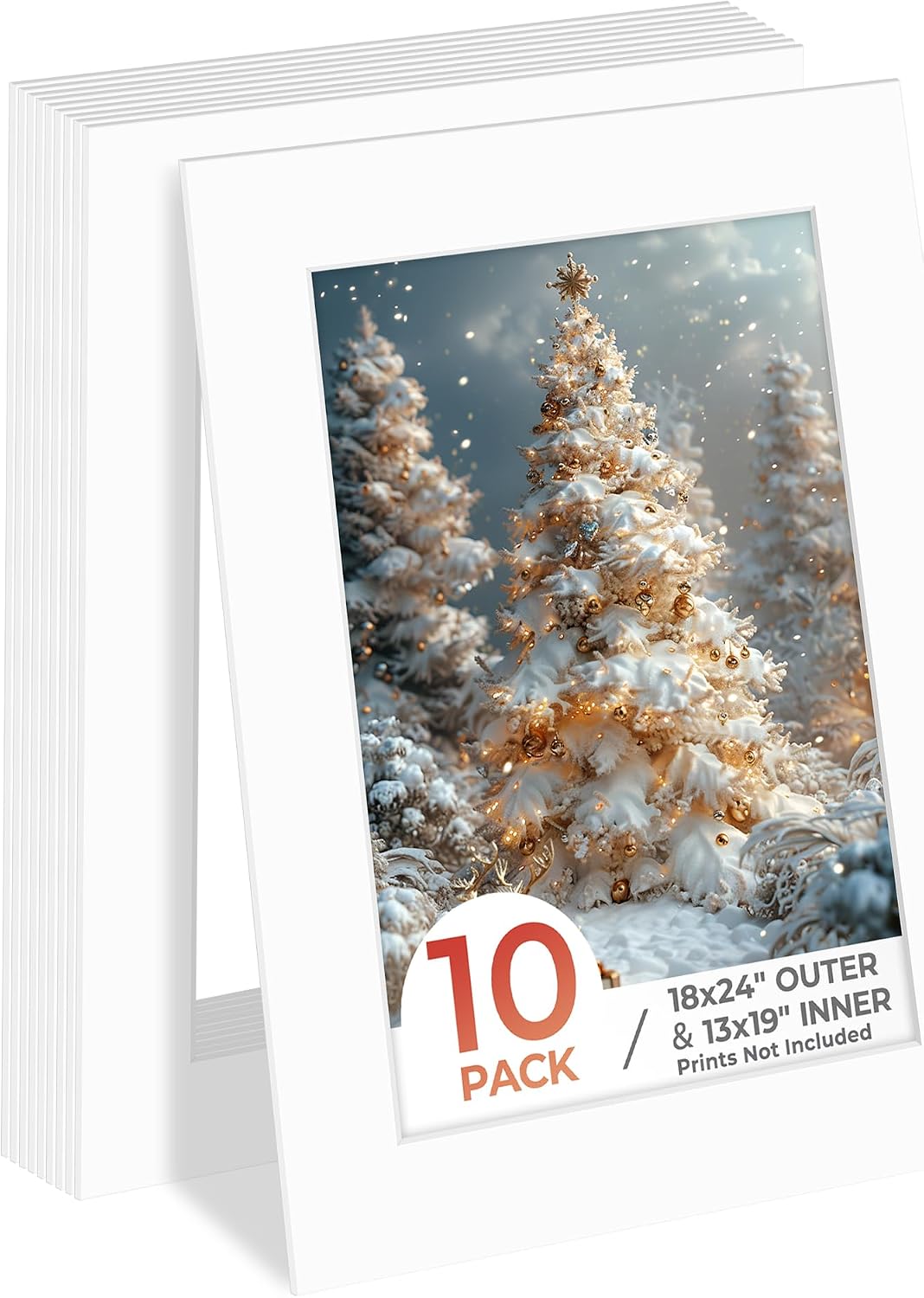 Tapete foto 18x24pulg 4 capas papel blanco