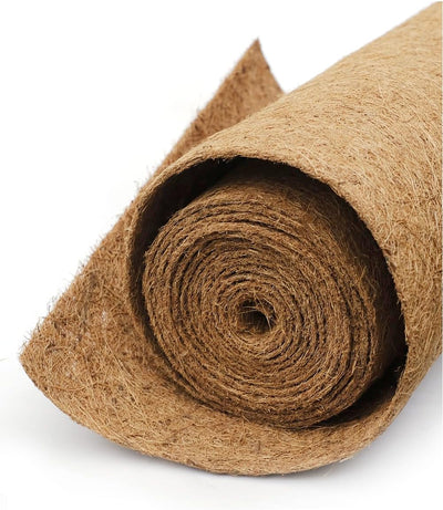 Rollo forro coco 12x160pulg para maceta cesta flores jardín