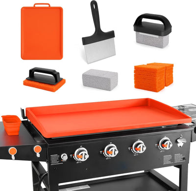 Kit limpieza parrilla Blackstone con estera silicona 36pulg
