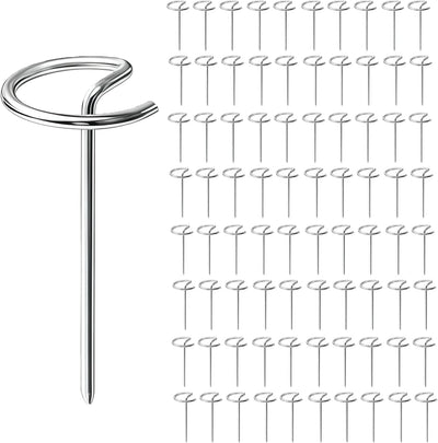 80 Pinchos Acero Inox Reutilizables 1.75pulg para Parrilla