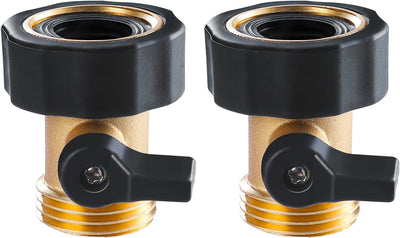 Conector manguera jardín latón juego 2