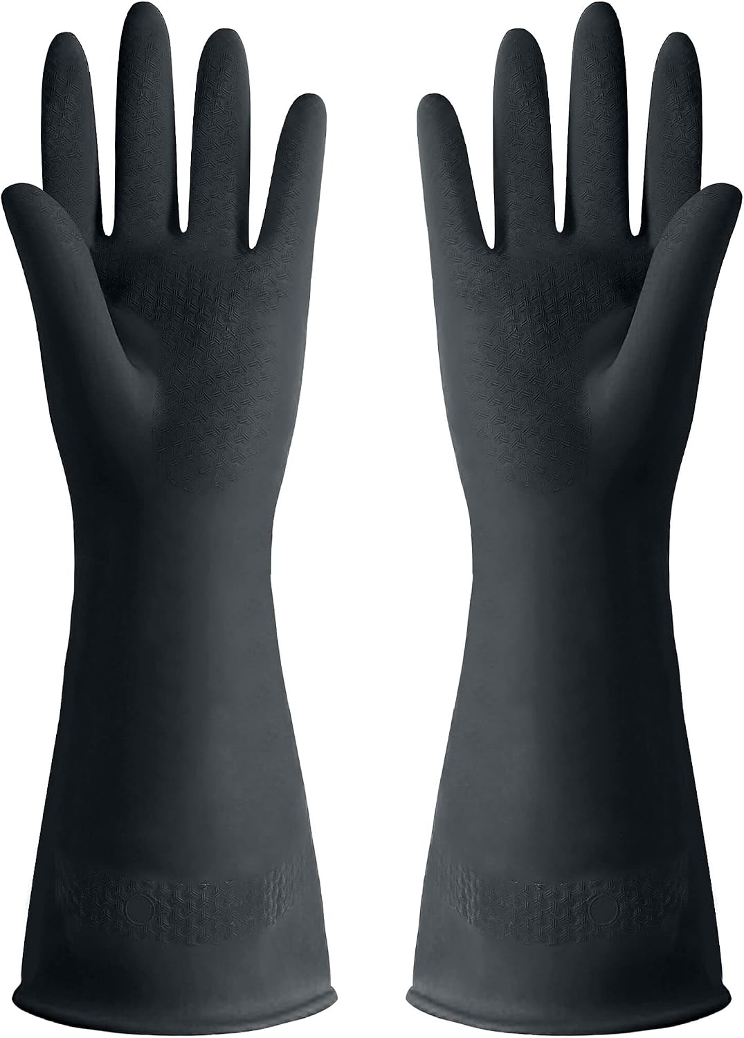 Guantes goma y látex para limpieza hogar resistente químicos