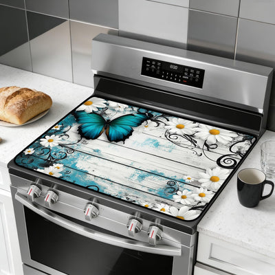 Cubierta estufa eléctrica 28x20pulg protector multifuncional cocina