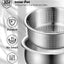 Olla arroz baja carbohidratos acero inox 5 tazas LED