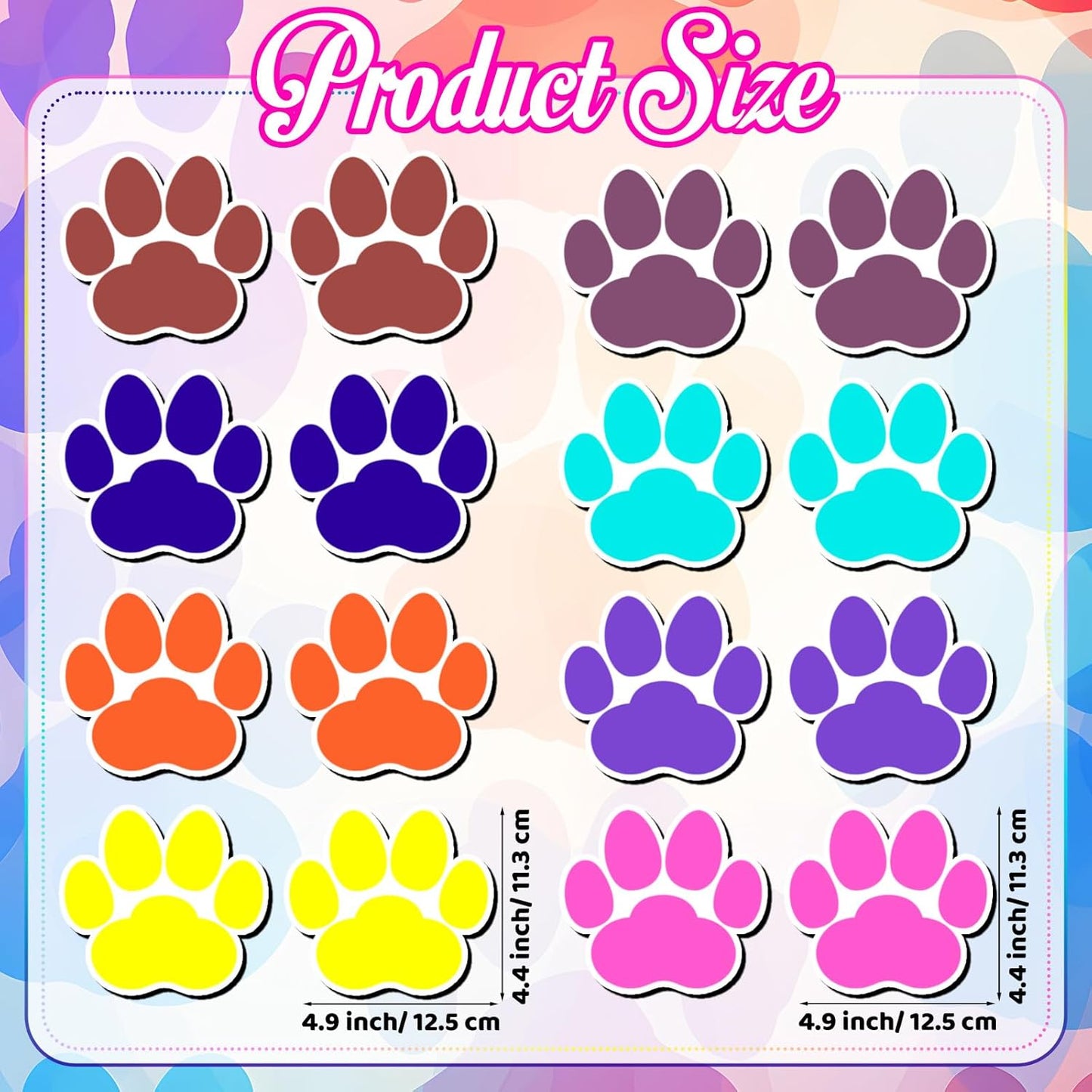 16 Unidades Imanes Puerta Estampado Patas Protector Ventana Verano