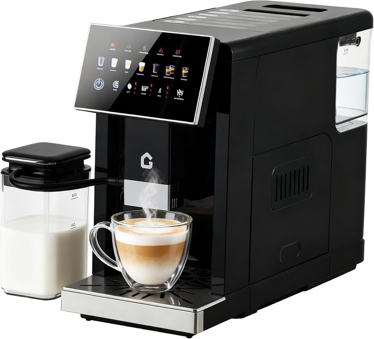 Cafetera Espresso 3ª Gen Espumador Leche Molinillo Extraíble