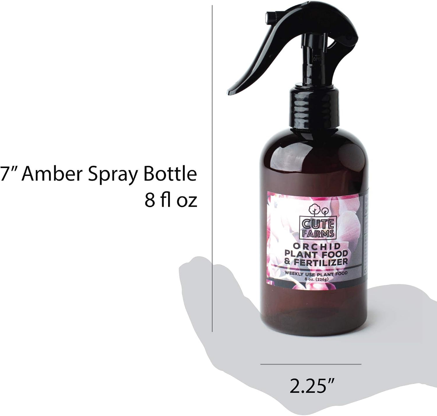 Neblina fertilizante orquídeas 2 botellas 8oz