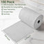 Rollo paño microfibra 100 toallas reutilizables