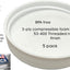 Tapas reutilizables para jarra 3-5gal comp American Maid set 5