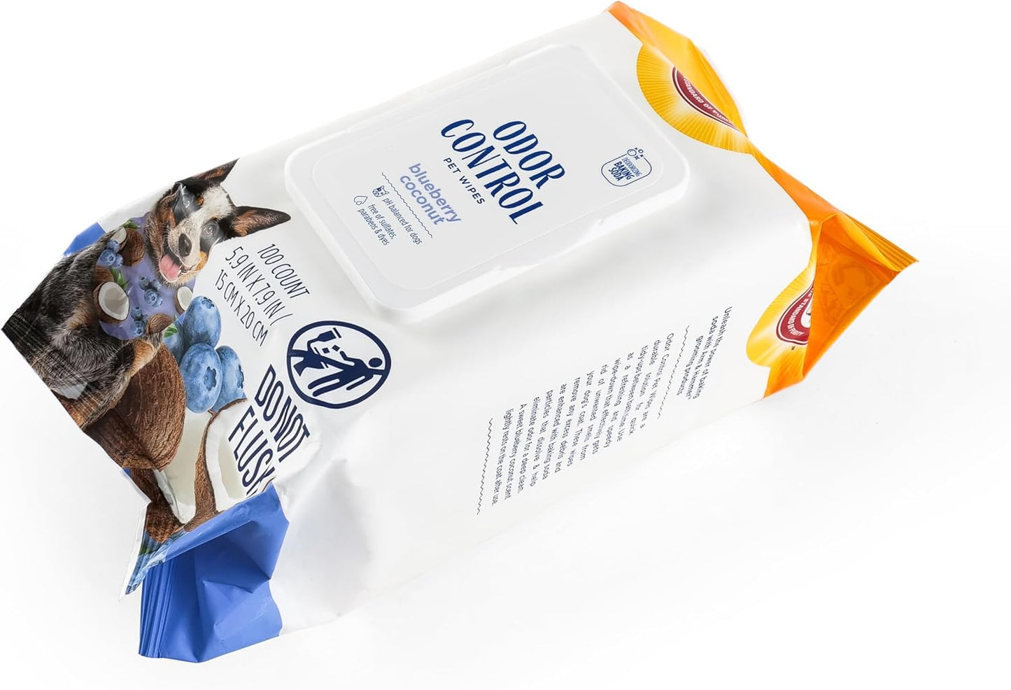 Toallitas para perros aroma arándano 100uds