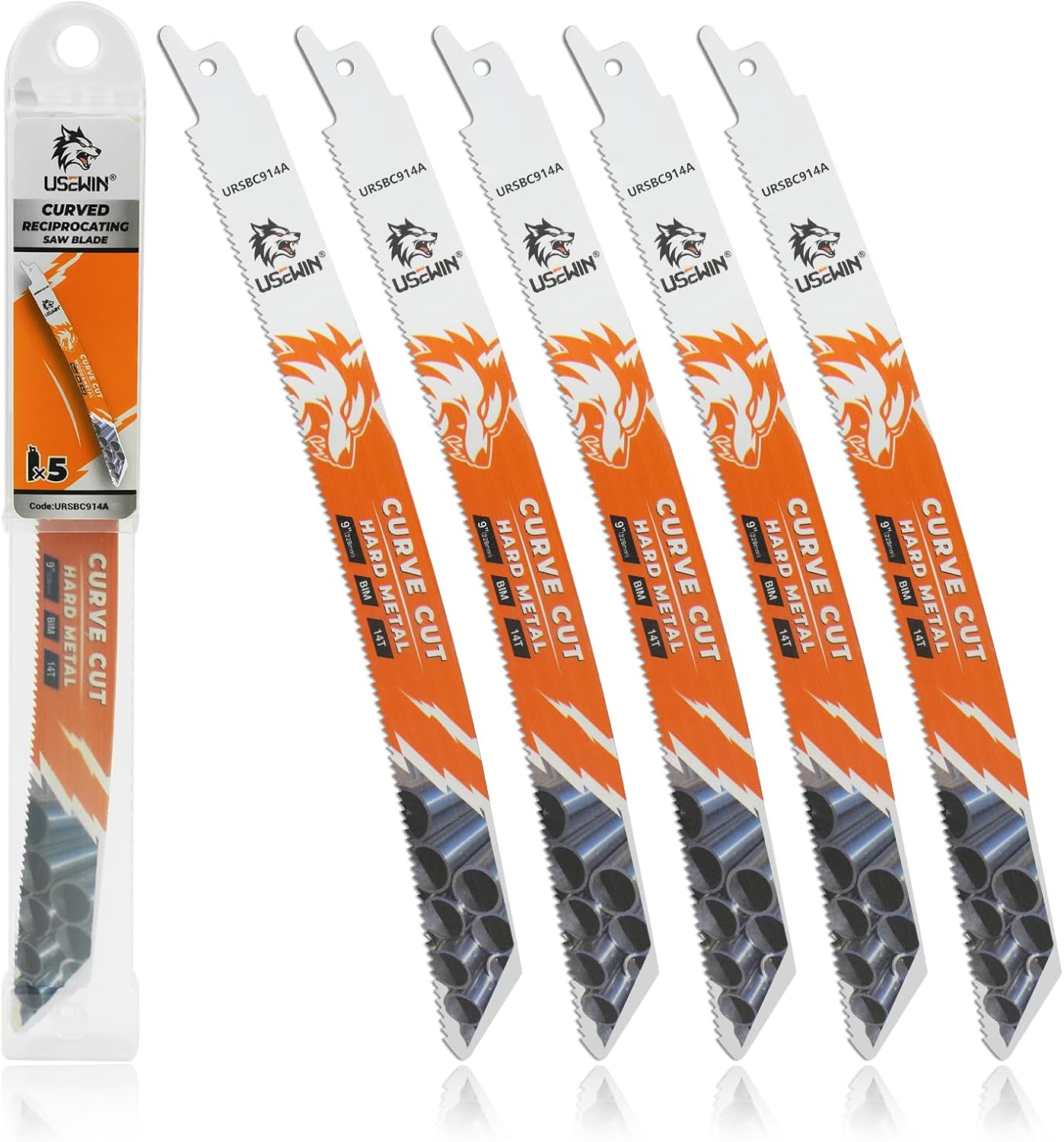 Hoja sierra recíproca 9" 14TPI metal pesado