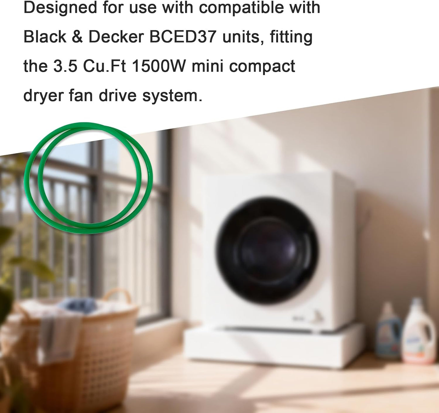 Correa repuesto secadora portátil Black & Decker BCED37