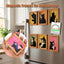 6 Imanes Gatos Negros Retro para Refrigerador Decoración