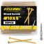 Tornillos madera 5pulg #10x5 T25 punta estrella 50uds