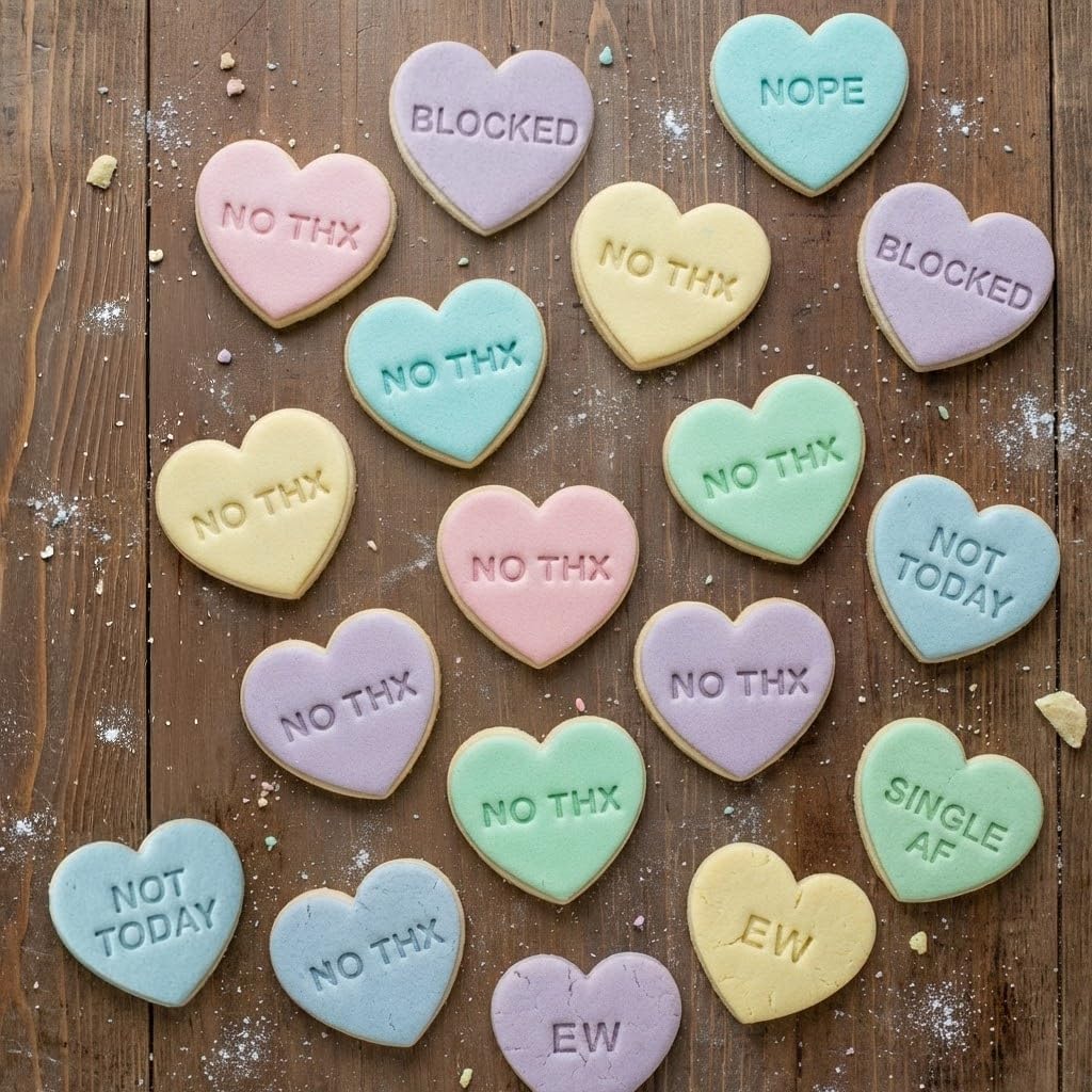Juego 10 cortadores galletas corazón San Valentín