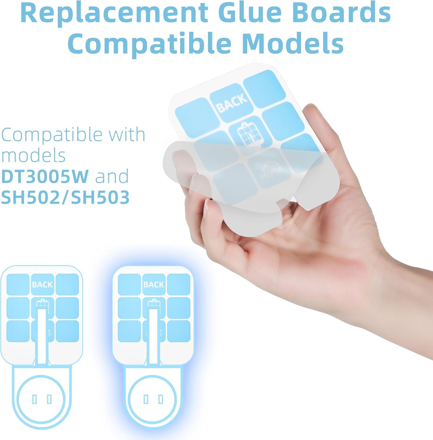 20 Recambios trampa moscas comp SH502 SH503 DT3005W