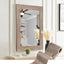Papel tapiz borde madera claro impermeable extraíble 3x197pulg