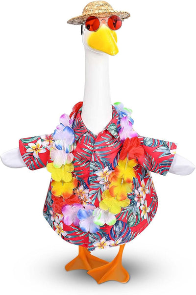 Disfraz ganso hawaiano Luau 23pulg corona sombrero paja