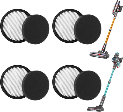 Filtro HEPA repuesto para aspiradora inalámbrica set 4