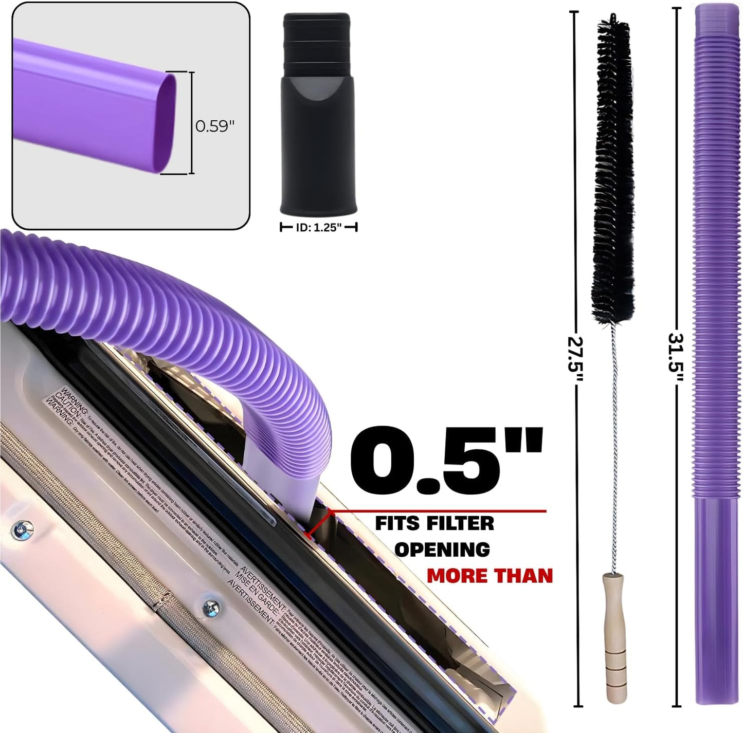 Accesorio aspiradora Shark para grietas y ventilaciones