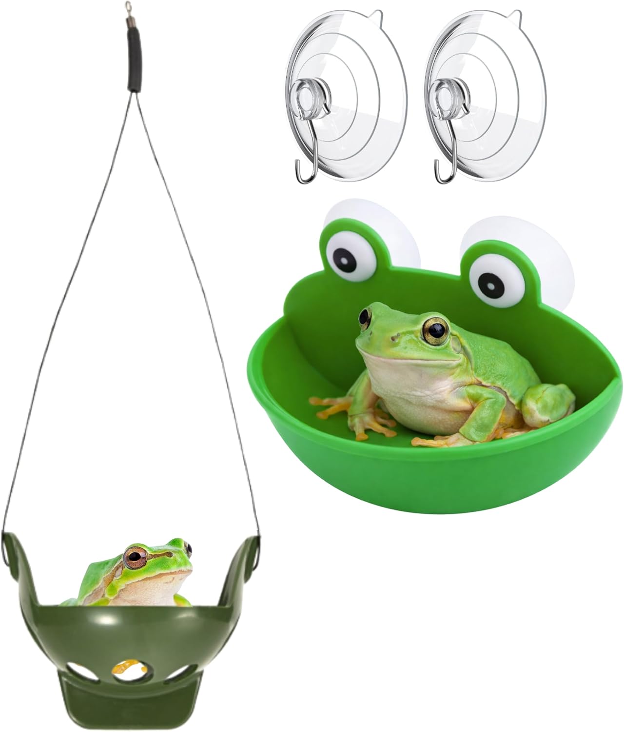 Hamaca rana de árbol accesorios terrario 2 pzas