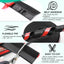 Kit burlete TPE autoadhesivo negro 36ft puerta garaje