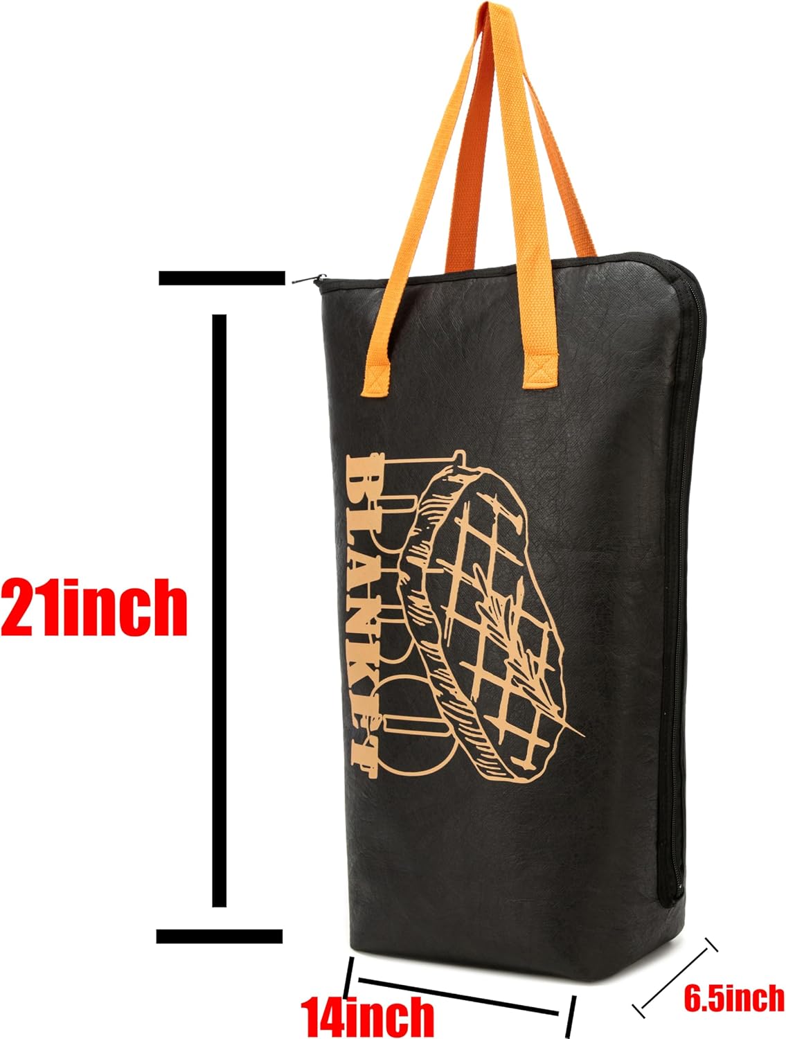 Manta carne barbacoa aislada 21pulg reutilizable