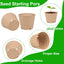 60 Pack Macetas Turba 4pulg Biodegradable con Etiquetas