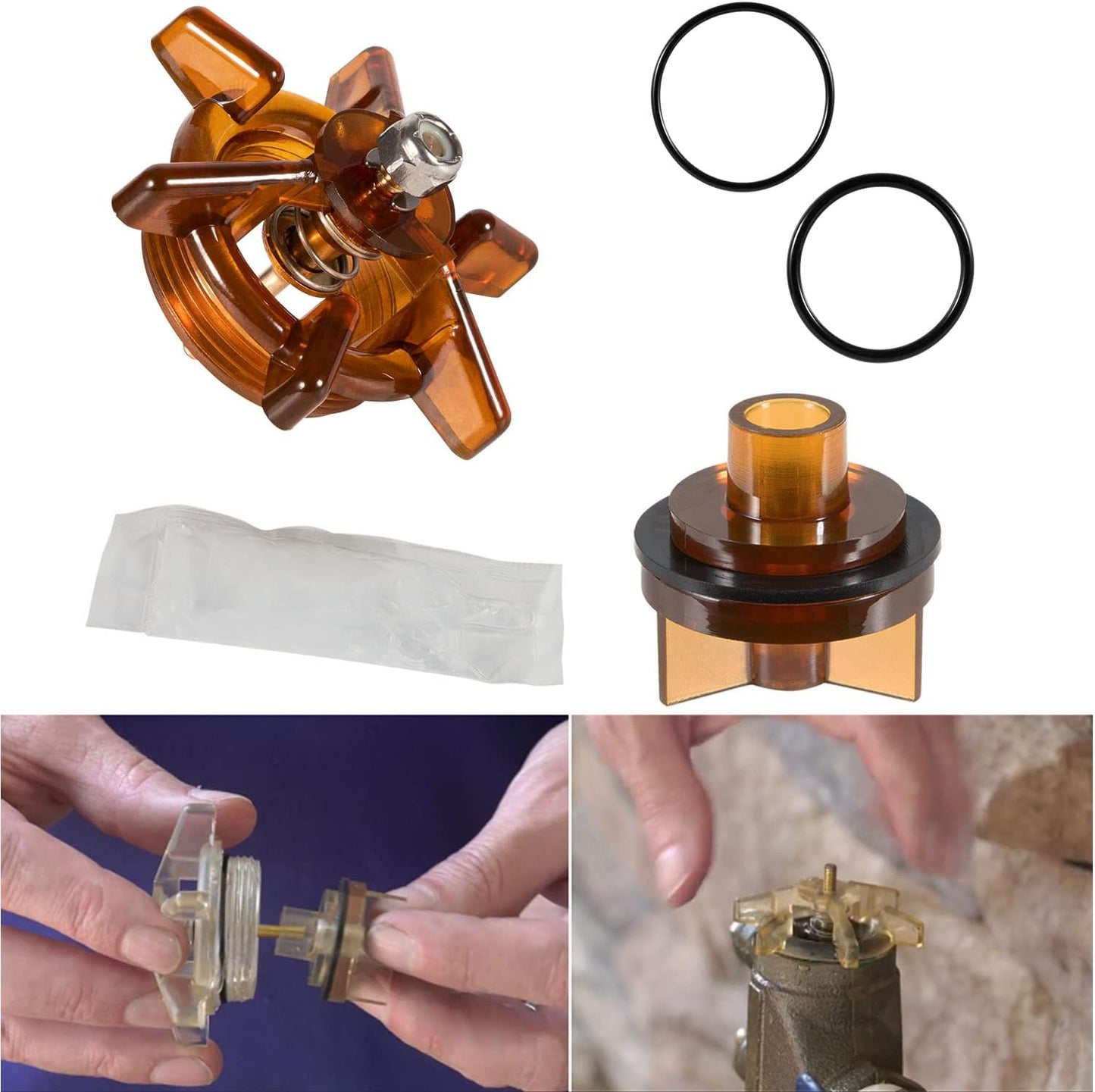 Kit reparación capó y poppet PVB 765CBV 765DBV 1/2-3/4