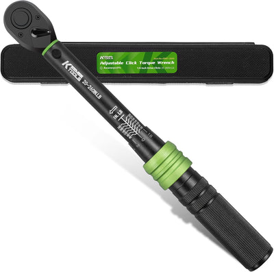 Llave dinamométrica clic 1/4" 20-260In-Lb bicicleta moto auto