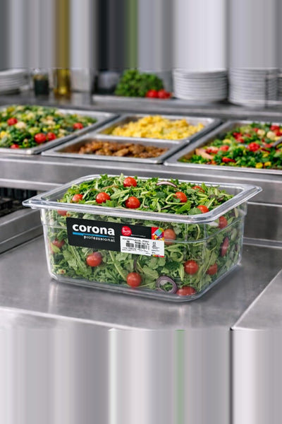 Set 24 Contenedores Policarbonato Para Preparación Mesa Buffet