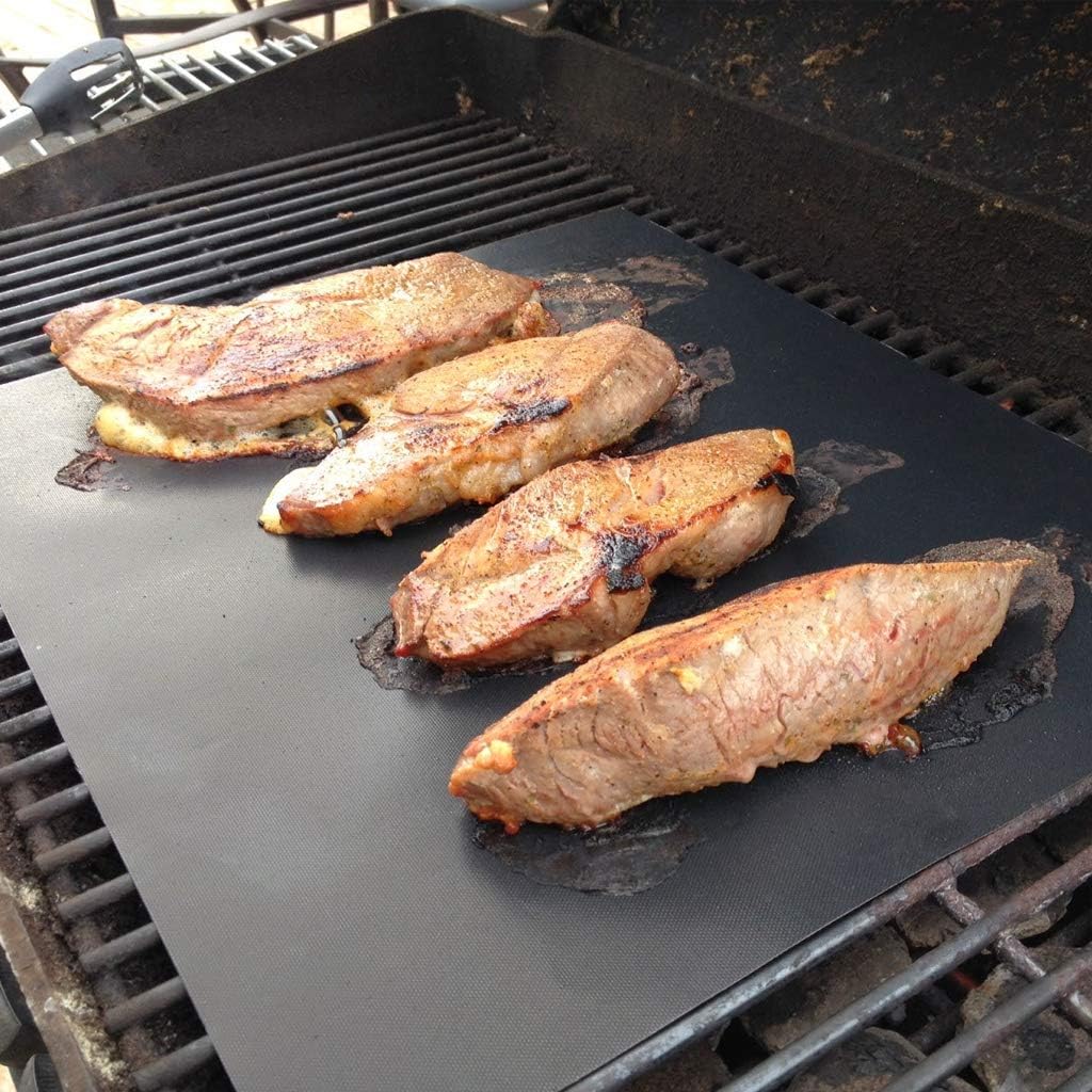 Alfombrilla parrilla set 5 antiadherente para hornear al aire libre